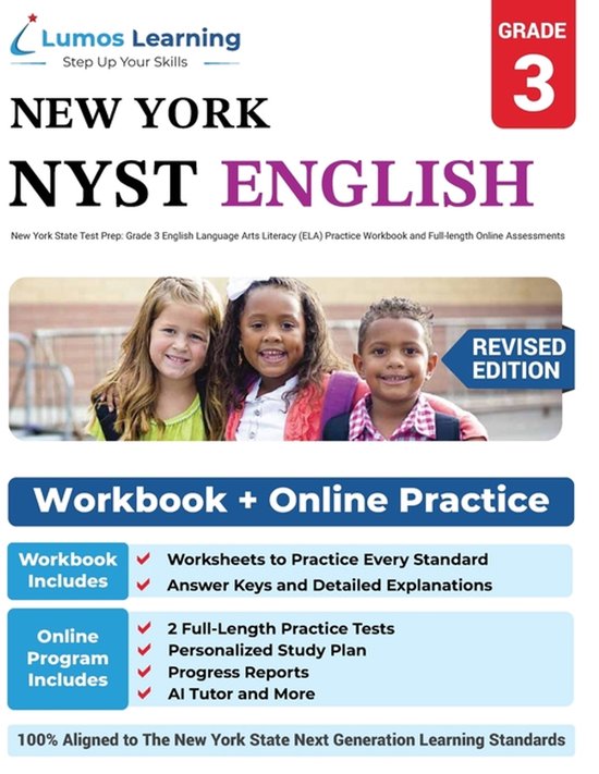 Nyst by Lumos Learning- New York State Test Prep - cover