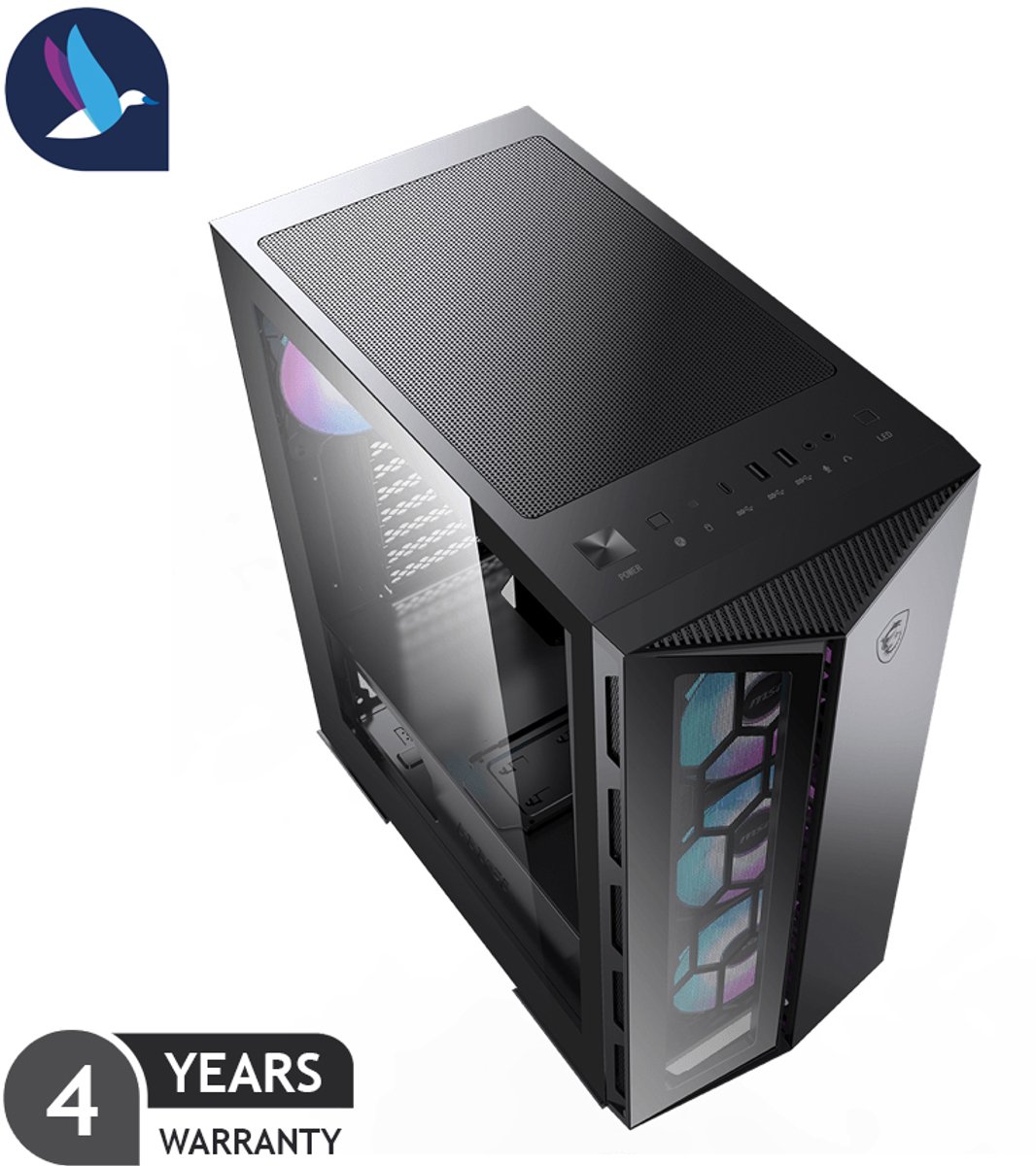 MSI Gungnir ARGB Gaming PC | Intel Core Ultra 7 - 265KF | - afbeelding 2