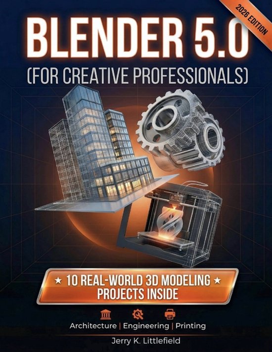 Blender 5.0 (for Creative Professionals) - cover
