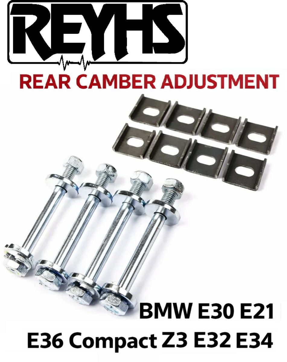Reyhs BMW E30 Camberset / Camber Lasset – Wielvlucht Verstelbaar – Drift & Race – Achteras