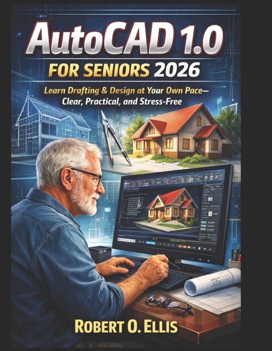 AutoCAD 1.0 for Seniors 2026 - cover