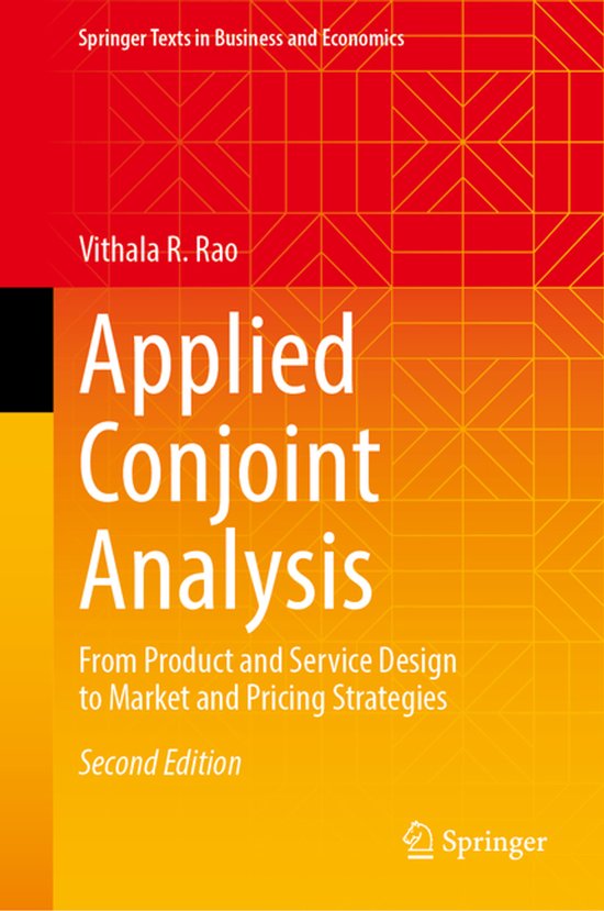 Springer Texts in Business and Economics- Applied Conjoint A ... - cover