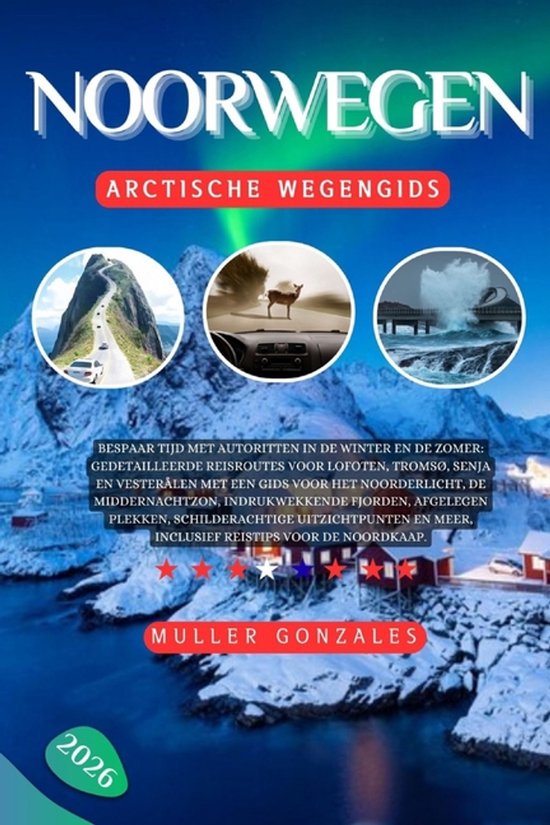 Noorwegen Arctische wegengids 2026 - cover