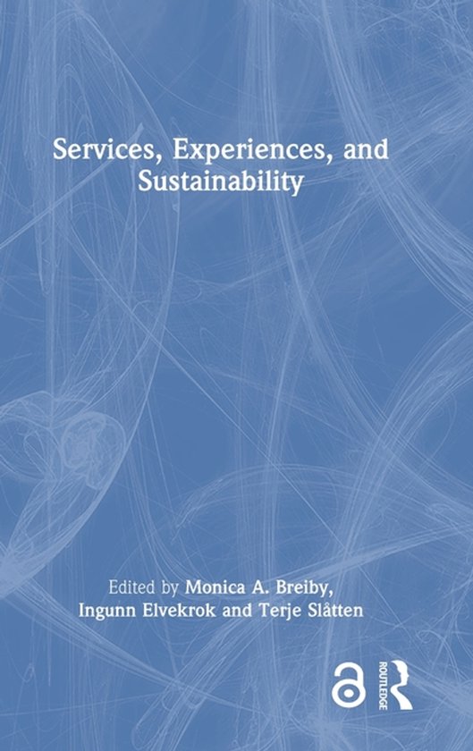 Services, Experiences, and Sustainability - cover