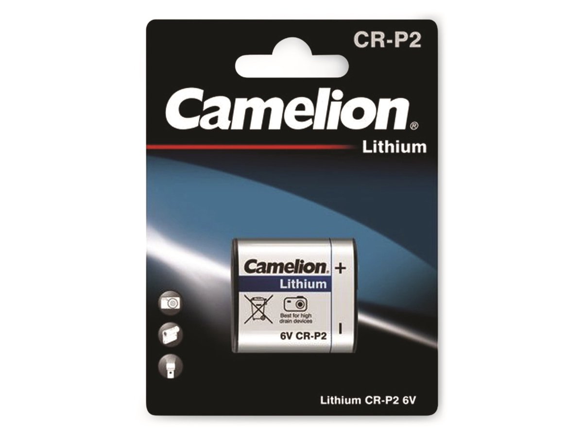 Camelion CR-P2-BP1 Oplaadbare batterij Lithium