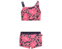 Just Beach J601-5014 Meisjes Bikini Flower jungle Maat 134-140