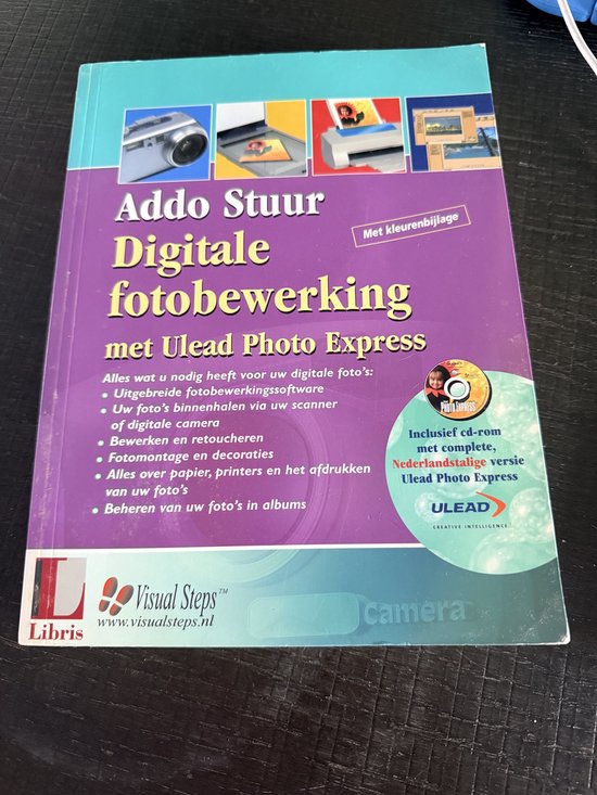 Digitale fotobewerking met lead photo express - cover