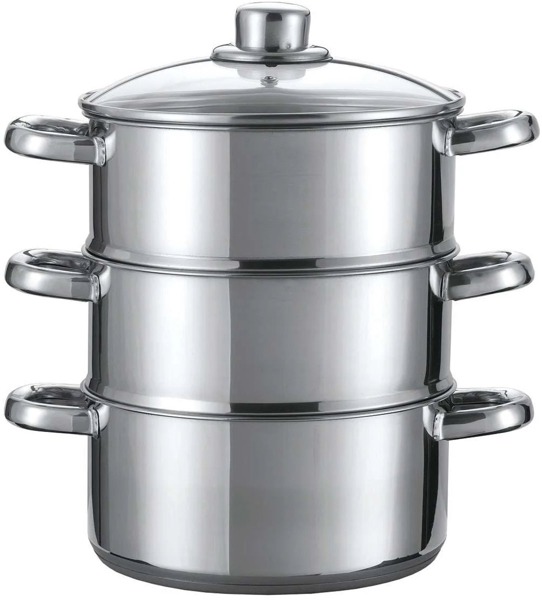 Cookinglife Stoompan Cooking ø 20 cm 3-Delig
