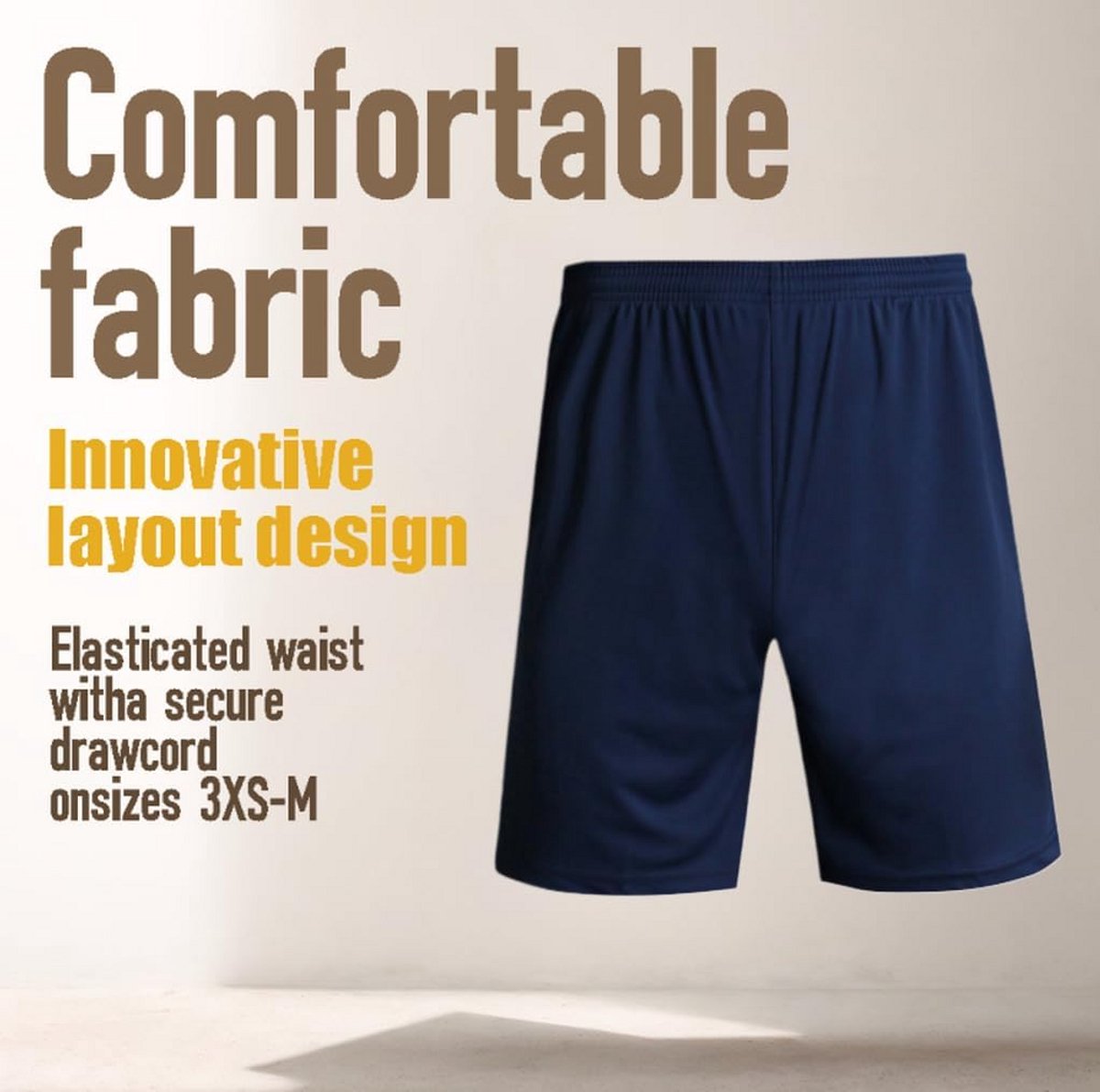Kinderen PE Shorts Unisex voor School en Sportactiviteiten