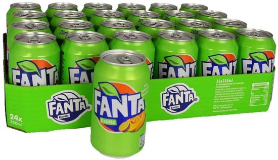 Tray Fanta Exotic - 24 x 33cl