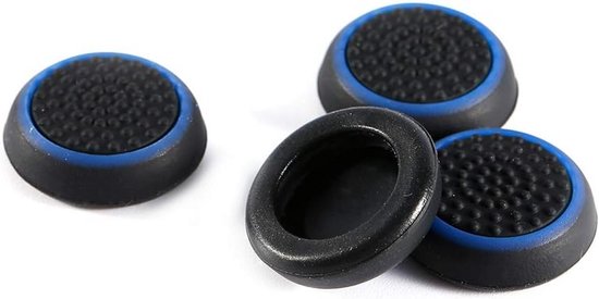 4x Siliconen Joystick Thumb Grips Voor PS3/ONE/XBOX360 Controller - Blauw van Merkloos — afbeelding 4