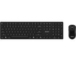 MSI Forge K210 Wireless Combo - Toetsenbord en Muis - Qwerty - Zwart