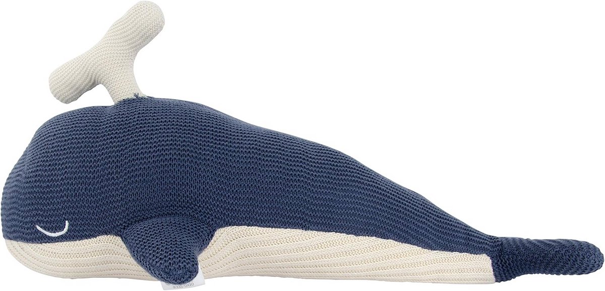 Gehaakte Knuffelwalvis van Zacht Katoen voor Kinderkamer
