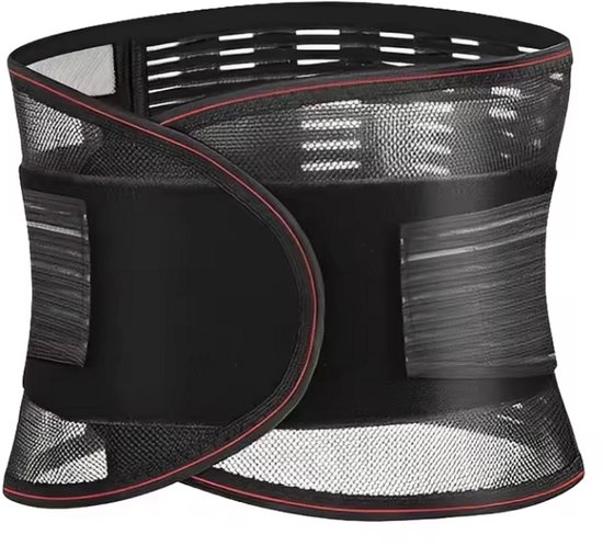 Rugcorrector - Rugband - Rugbrace - Maat XL - Band voor onderrug - Pijnbestrijding - Zwart - Lage Rugpijn - Rugsteun - CHPN