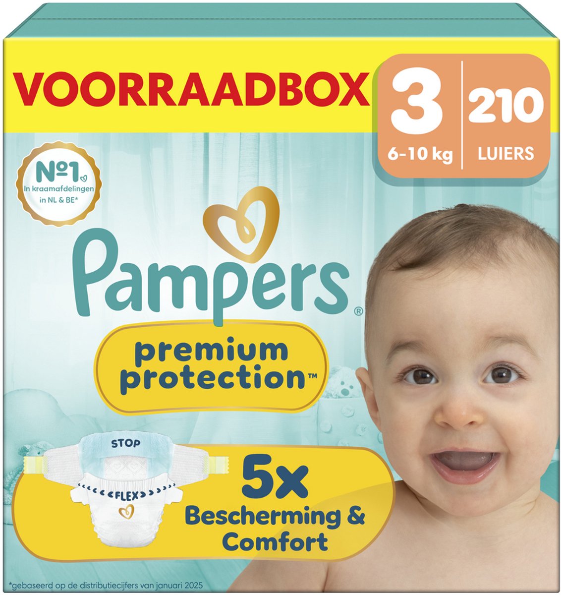 Pampers Premium Protection Voorraadbox maat 3