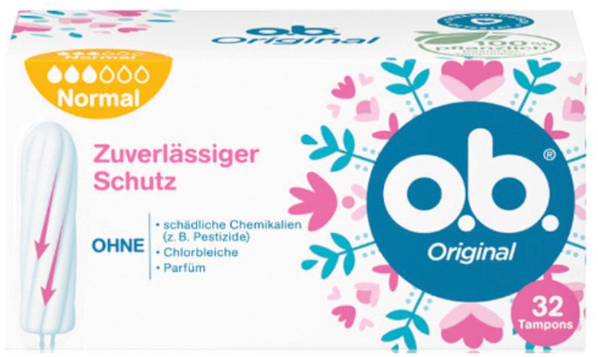7x O.B. Tampons Normal 32pcs
