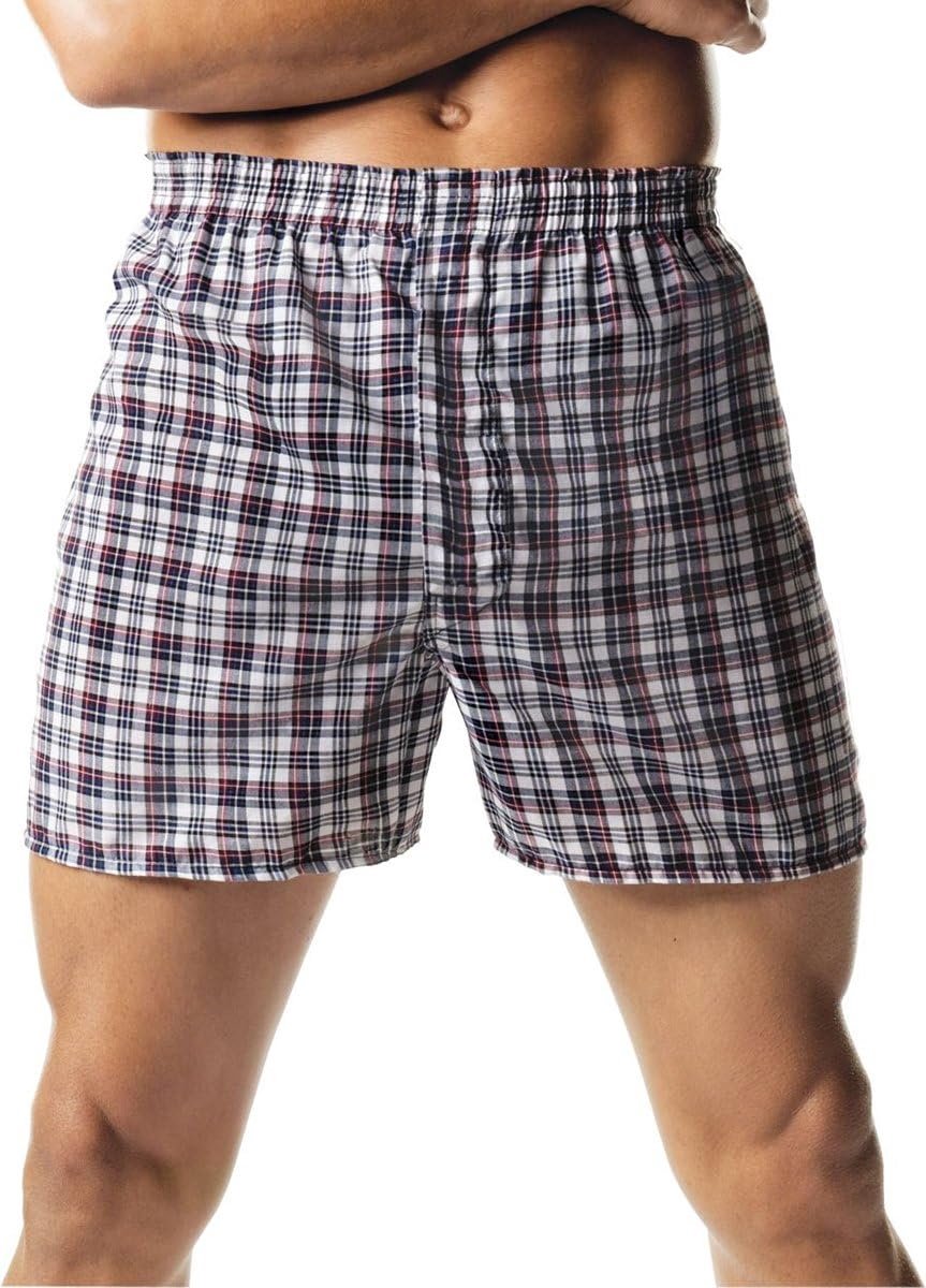 Heren Boxershorts Geweven Comfortabele Tailleband (2-Pack)