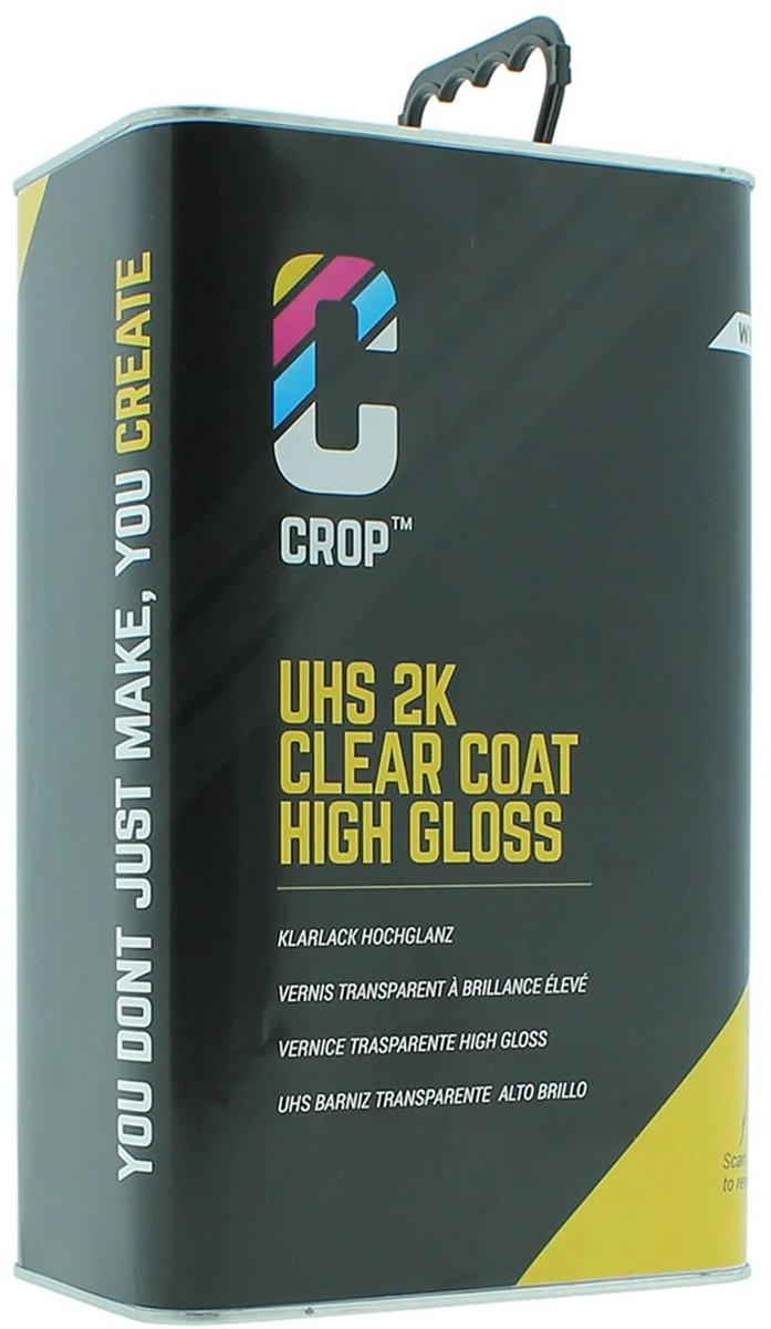 CROP 2K Blanke Lak HOOGGLANS UHS - Blik 5 liter