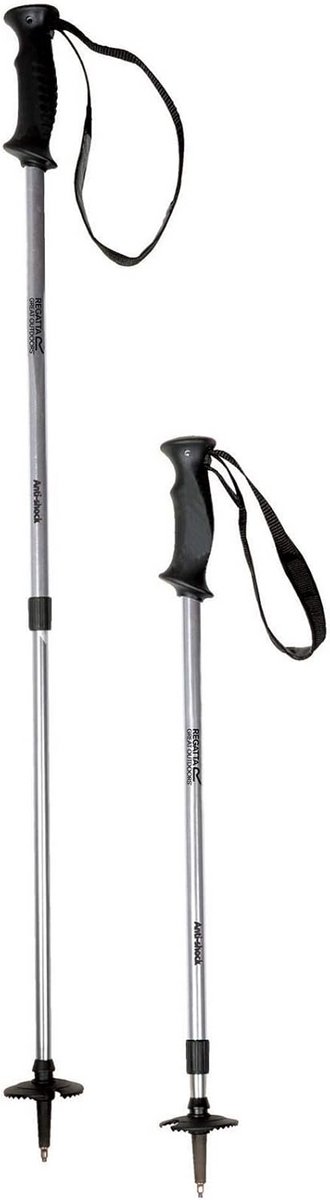 Lichtgewicht Wandelstok Inklapbaar - Anti-Shock Trekkingstok voor Wandelen en Hiken