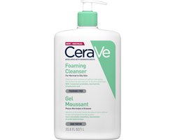 CeraVe Schuimende Reinigingsgel - voor normale tot vette huid - 1000ml