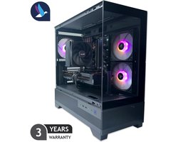 Diamond Gaming PC - AMD Ryzen 7 7800X3D - Radeon RX 9070 XT - 32 GB RAM - 1 TB SSD - WiFi - BT