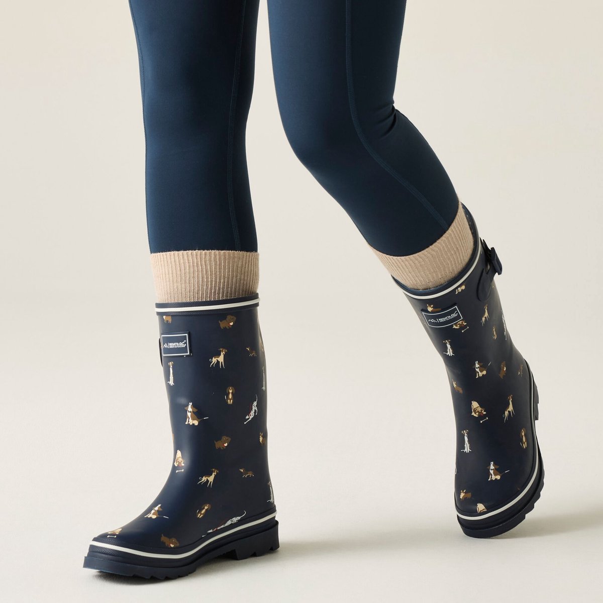 Dames Amelia Wellington Blauw