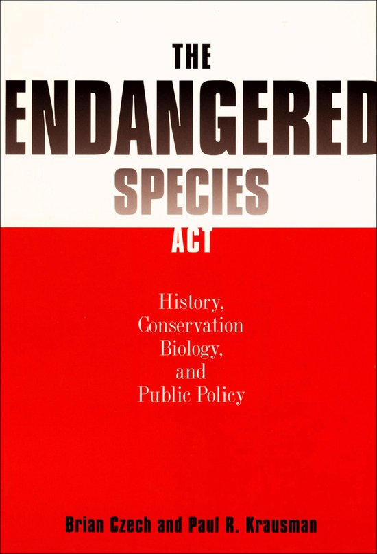 The Endangered Species Act - cover