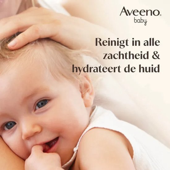 Aveeno® Baby Daily Care Verzachtende Bad- & Douchegel 400ml van Merkloos — afbeelding 4