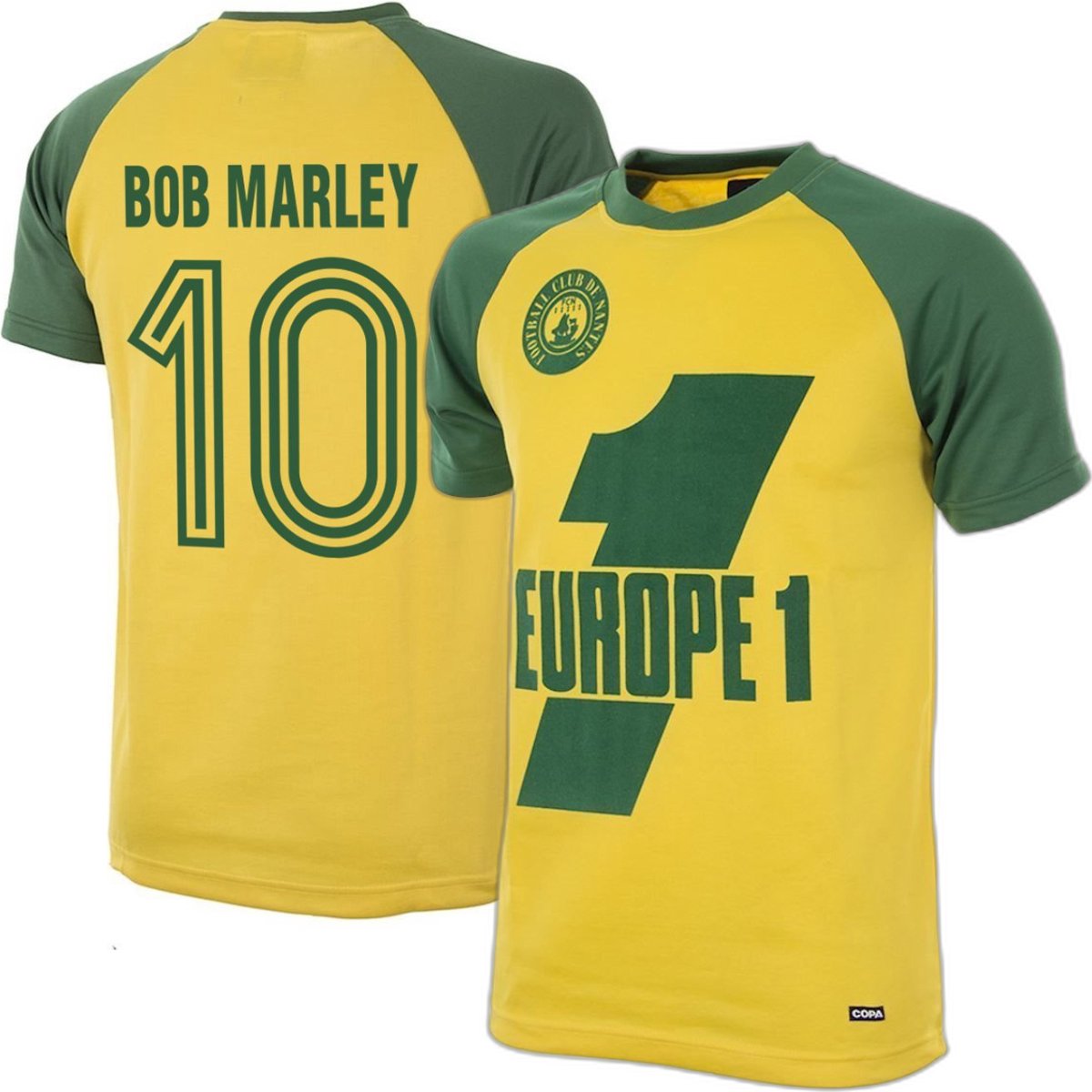 FC Nantes Retro Shirt 1978-1979 + Bob Marley 10 - L