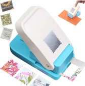 Postzegel Vorm Pons - Papierpons - Vierkante perforator - Papiersnijders - Kaartenmaken - Stempelvormige snijder - DIY Knutselen - Voor het maken van stempels, Knutselprojecten, Briefomslagen, Snijden van etiketten, Scrapbooking en Kaarten maken