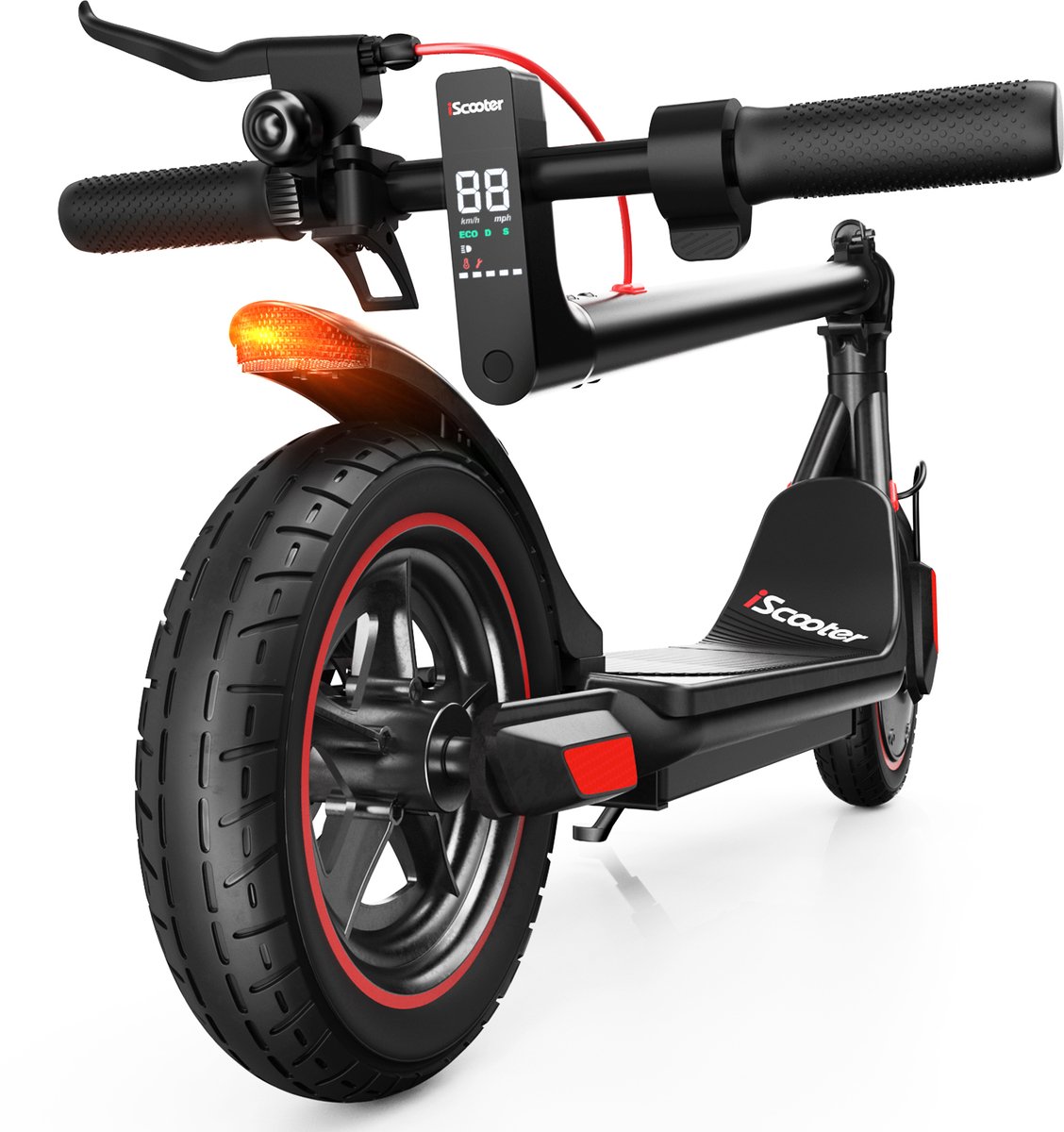 Elektrische Step iScooter i9M voor Volwassenen 10 inch 500W 36V7.5Ah Actieradius 22-30 km Met APP – foto 4