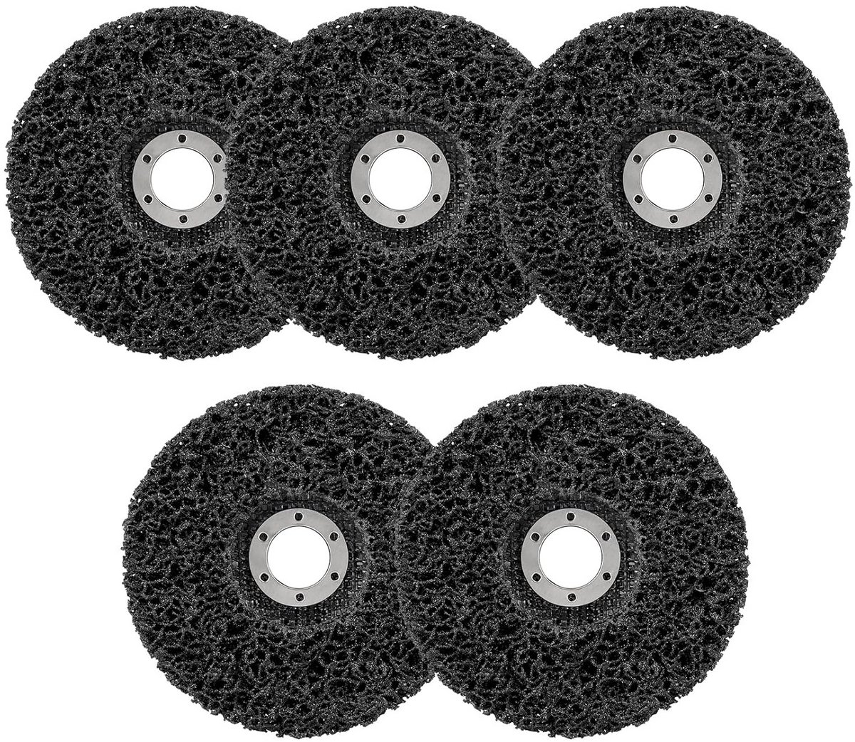 5 Stuks Reinigingsschijven 115 mm voor Grove Reiniging en Lakverwijdering