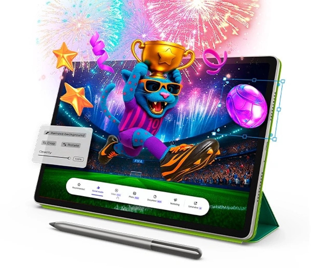 FIFA World Cup 26™ Edition Yoga Tab 11.1" (8GB 256GB)+ Pen & Folio
