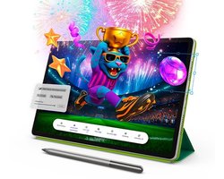 Lenovo Yoga Tab – 8GB RAM – 256GB opslag – Inclusief Pen & FIFA World Cup 26™ Edition Folio – WiFi – Luna Grey
