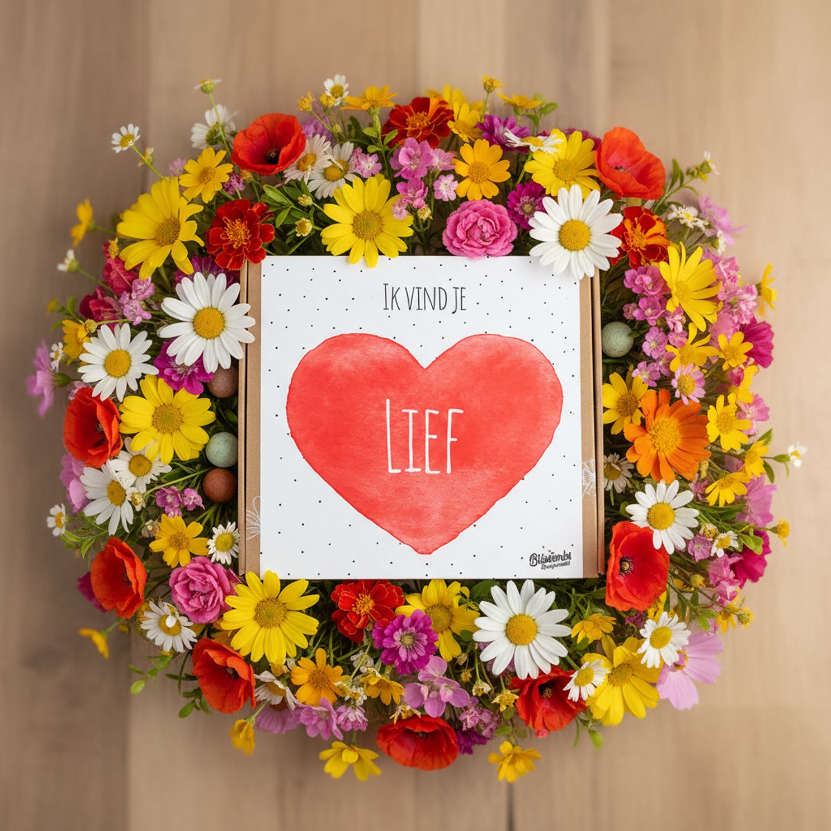 Blossombs-Valentijn-liefde-moederdag-oma-vriendin-verliefdheid-cadeau-verjaardag-ik vind je lief-kleurrijk-zaden-bloemen-zaadbommetjes