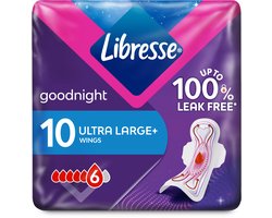 Libresse Maandverband Goodnight - 10 stuks