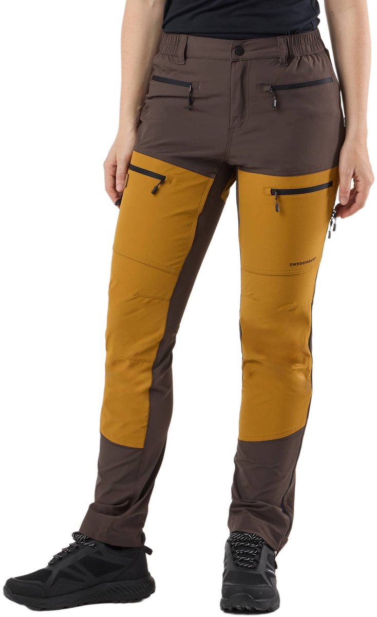 Swedemount Lofoten Stretch Broek – Outdoor broek dames Bruin