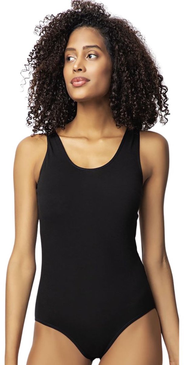 DONEX® Body Dames – 2 Stuks – Zwart – Slim Fit – Katoen – Maat XL/XXL