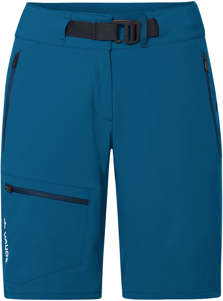 VAUDE Badile Shorts II, Outdoor Broek, Dames Outdoor Sportbroek, Winddicht, Softshell, Regular fit