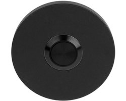 Ivana Beldrukker - Rond - Met drukker - Mat noir - Ø52 mm