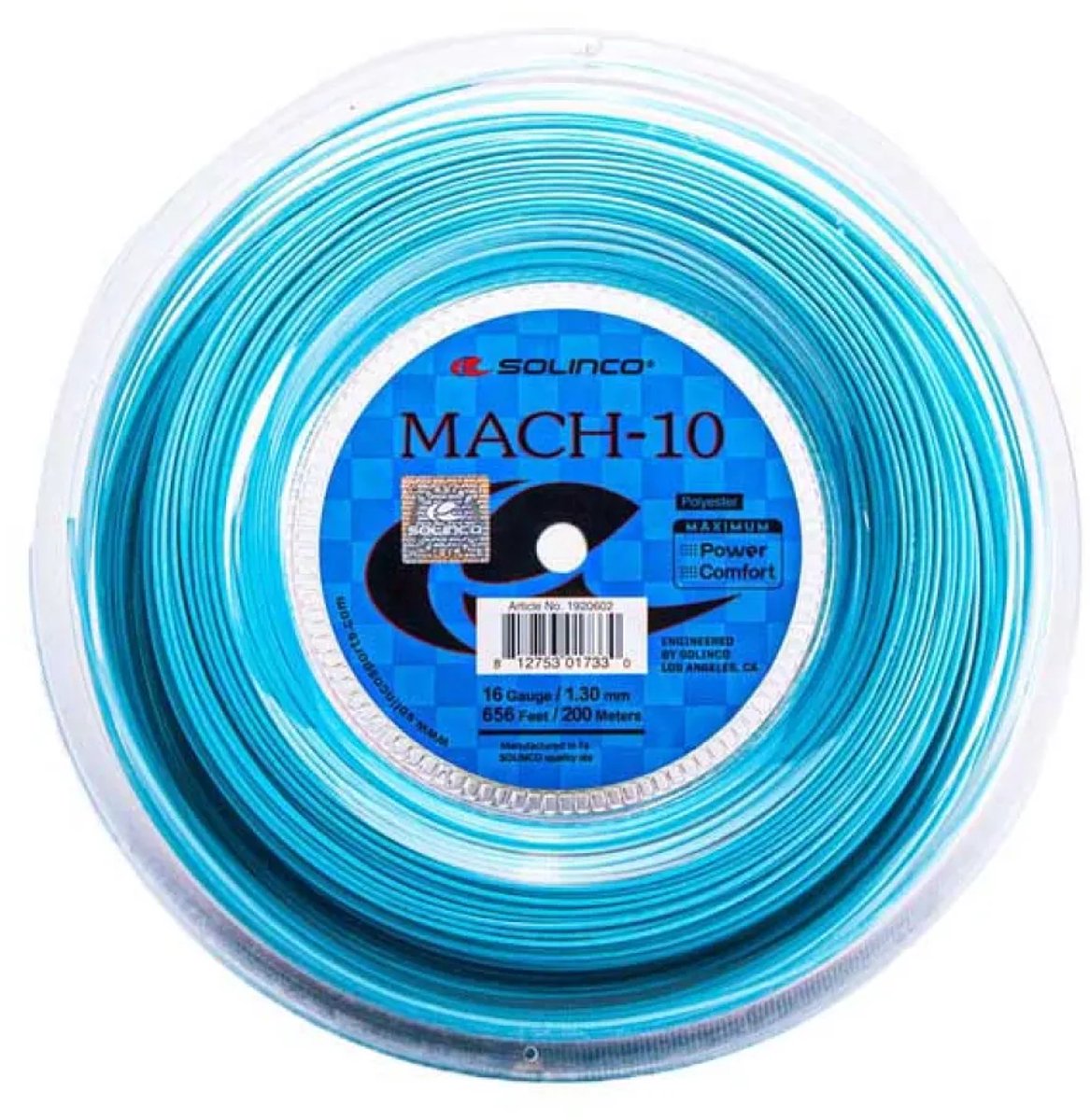 Solinco Mach-10 1.20mm Blauw Tennis Snaren 12m