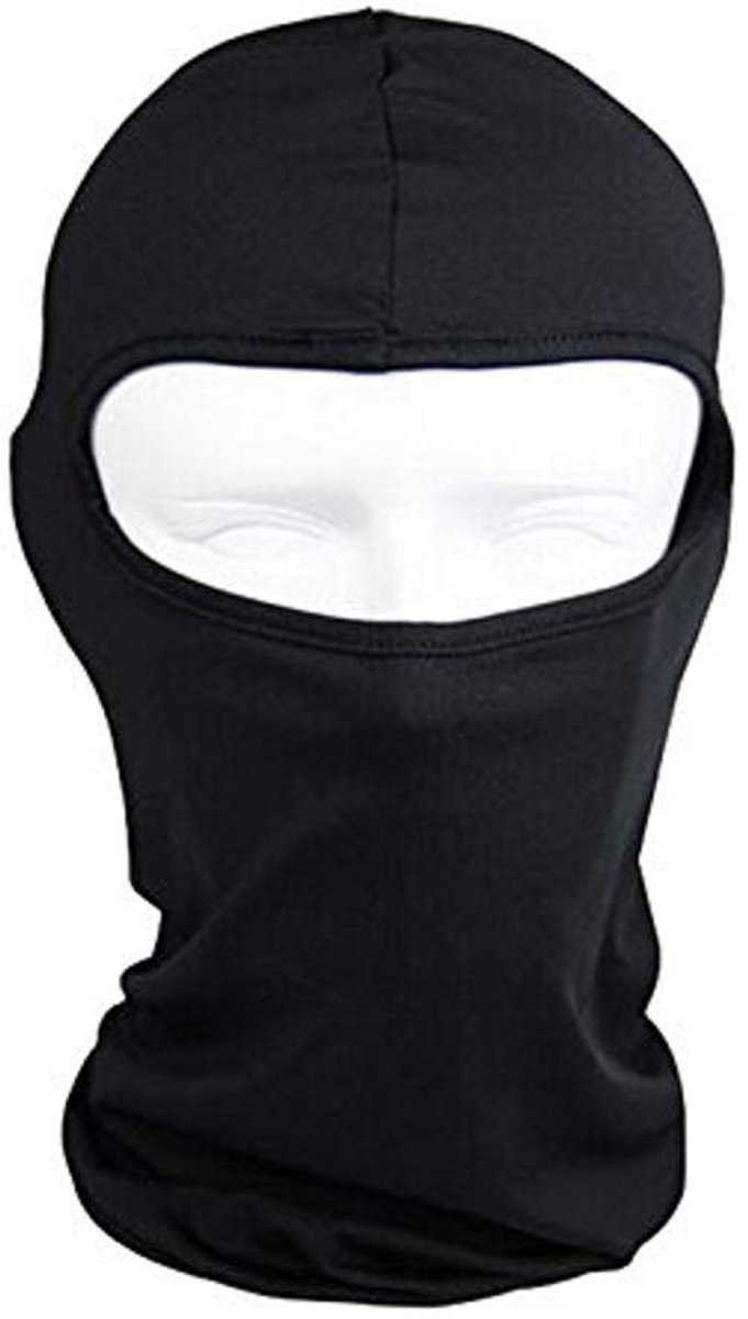 Gezichtsmasker Balaclava Bivakmuts Helmmuts Winddicht Wintermasker Ski/Motor/Outdoor masker Mondmasker Nekwarmer/halswarmer Universeel – Jonyx Zwart