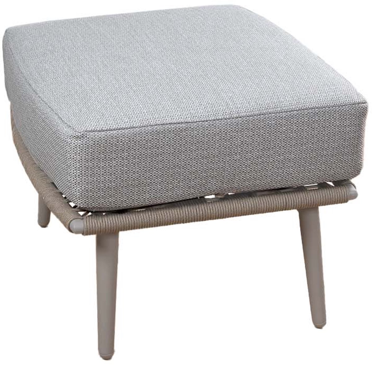 Hocker Alezio | Met kussen | Latte/Camel