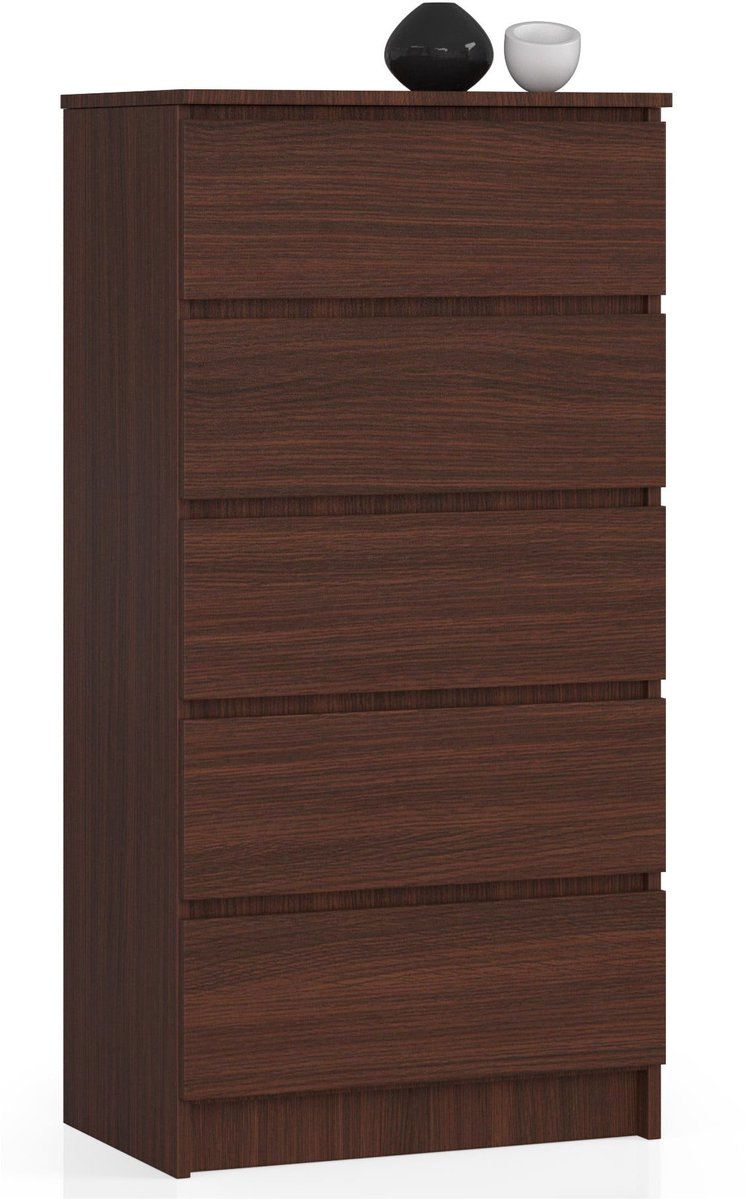 Akord Ladekast K60 met 5 Lades / AKORD Furniture Factory / Venge / 60 x 121 x 40 cm