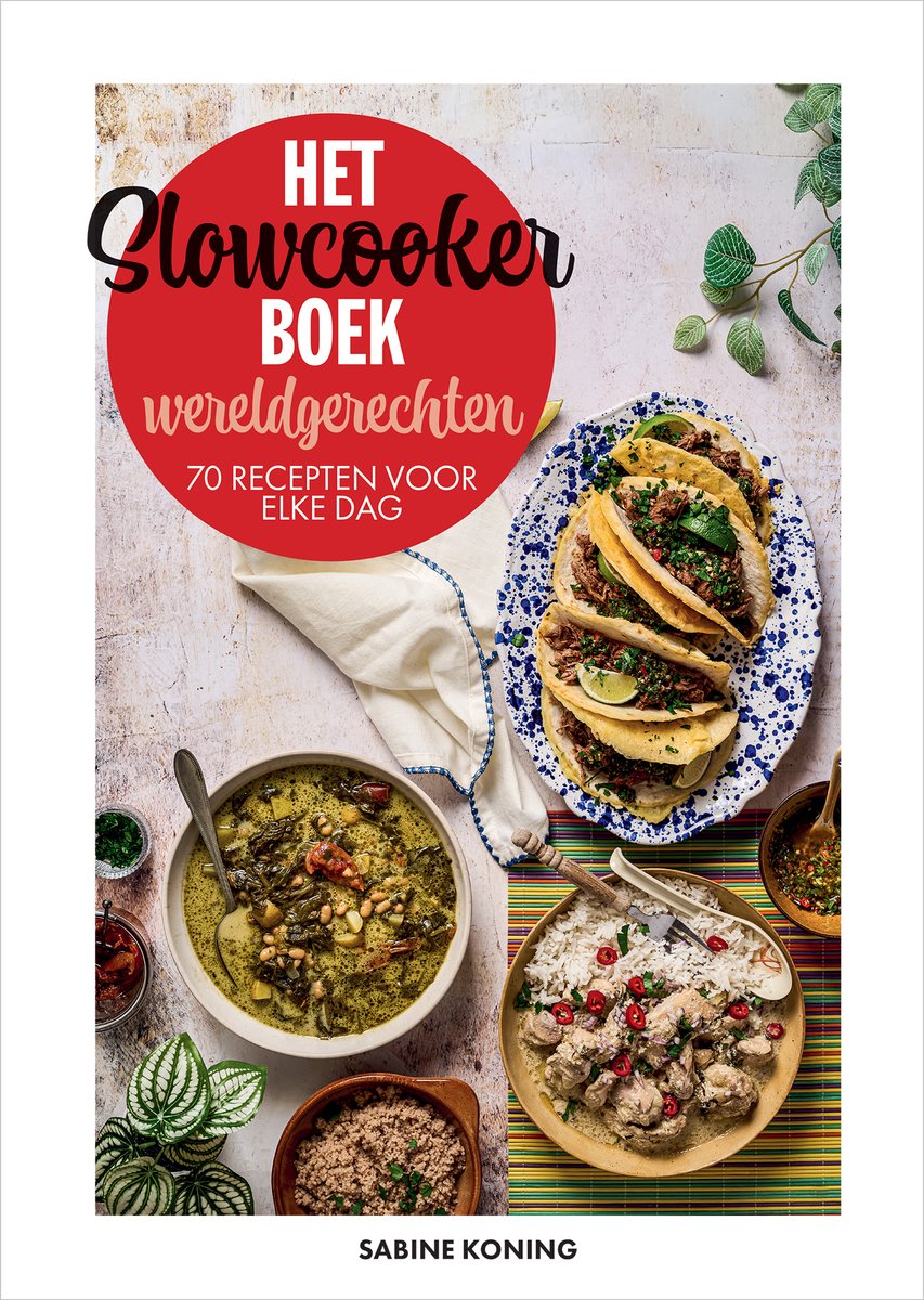 Omslag van Het slowcookerboek – wereldgerechten