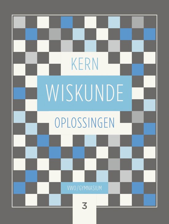 KERN Wiskunde oplossingenboek vwo/gymnasium 3 - cover