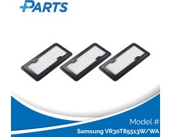 Samsung VR30T85513W/WA Filters (3 Stuks, Plus.Parts® alternatief voor VCA-RAK80)