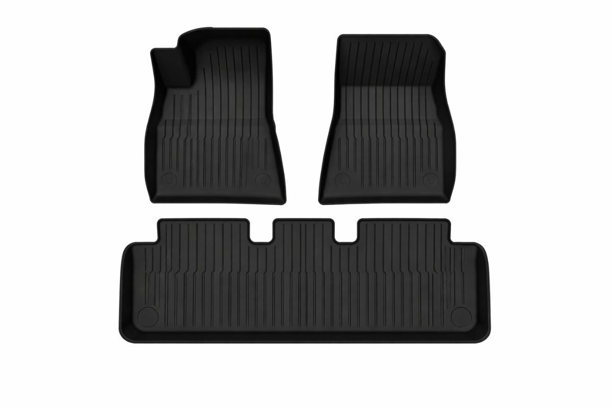 Automatten Tesla Model 3 2019-04/2021 Rubber Ecoline Interieurset - Accessoires