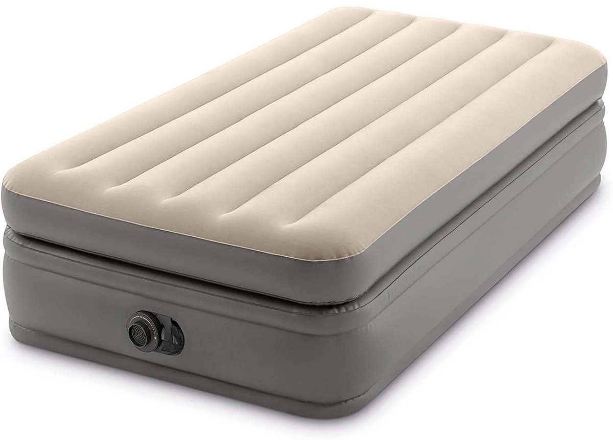 Luchtbed - Luchtmatras - Opblaasbed - Zelfopblazend Hoog Luchtmatras - Logeerbed - Meerkleurig - 1 Persoons, 99 x 191 x 51cm - van Imperatoris