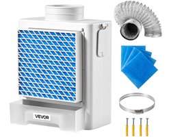 VEVOR 3-in-1 binnendrogerventilatiekit met waterlade 99 mm uitlaat